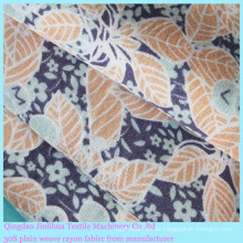 100% Rayon Textilgewebe Blumendruck für Damenbekleidung